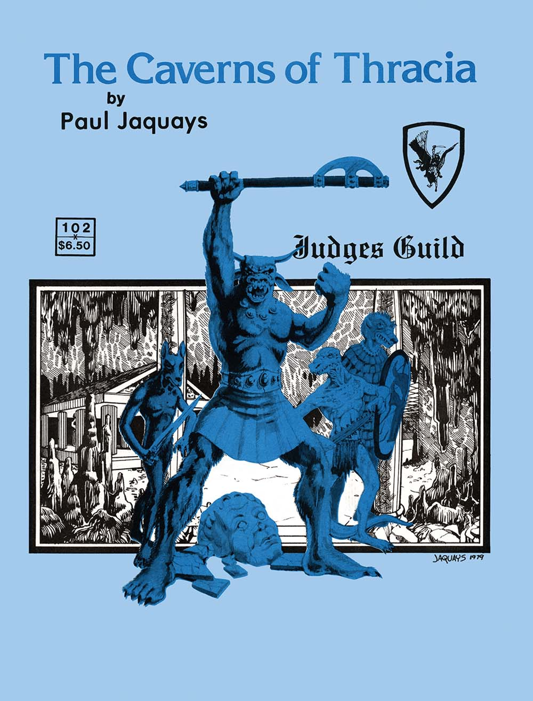 The Caverns of Thracia cover (page 1)