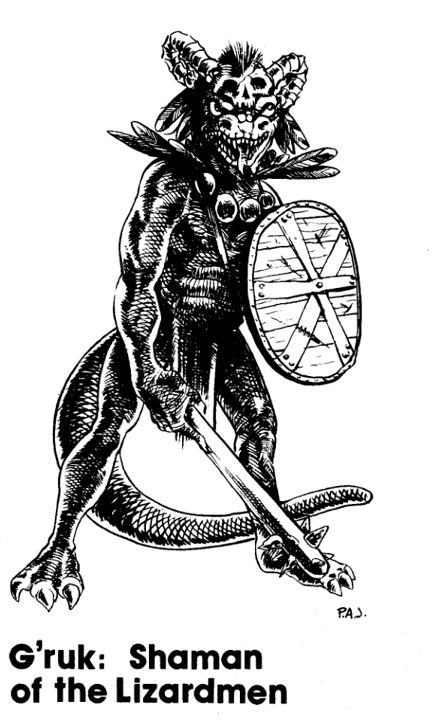 G’ruk: Shaman of the Lizardmen)